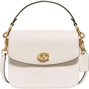 Coach Cream Leather Crossbody Bag